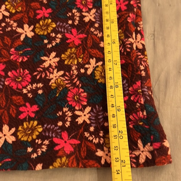 ๐๐HPx3 Boho๐๐NWOT. Maeve / Anthropologie top. Textured, floral fabric - Picture 7 of 9